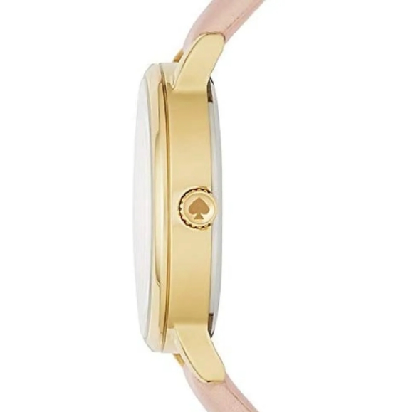 Kate Spade Going Places Europe Map  Metro Watch Pink Leather Band - Picture 4 of 8